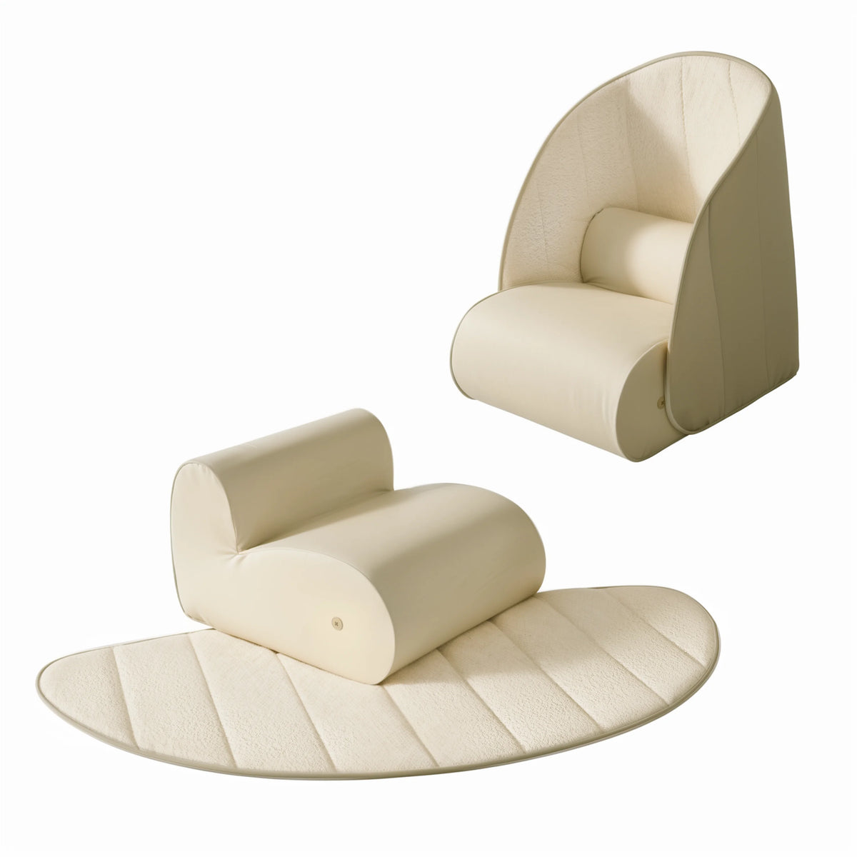 Creative Kids Floor Cushion Sofa Chair with Removable Blanket I237