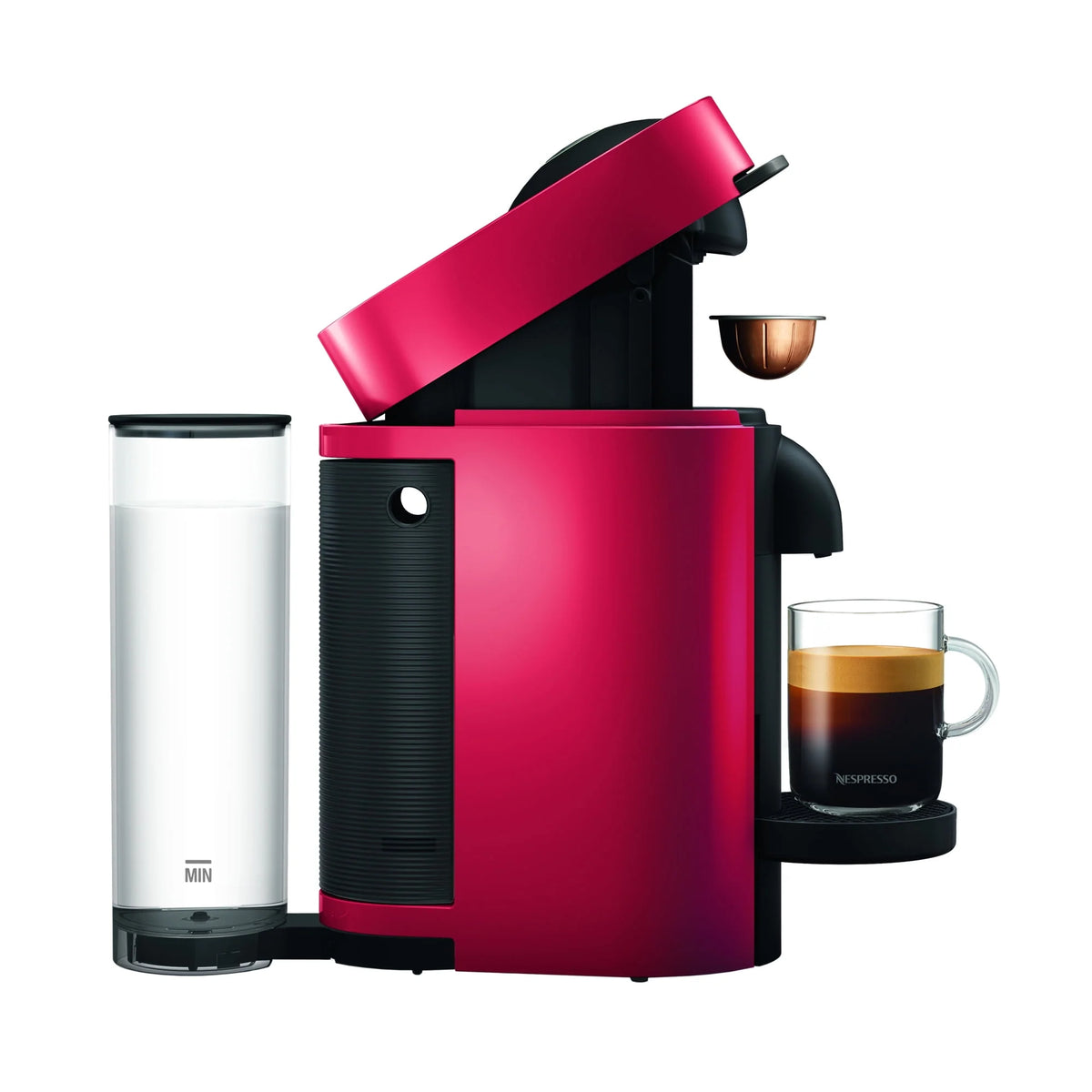 Cherry Red Coffee and Espresso Maker K501430