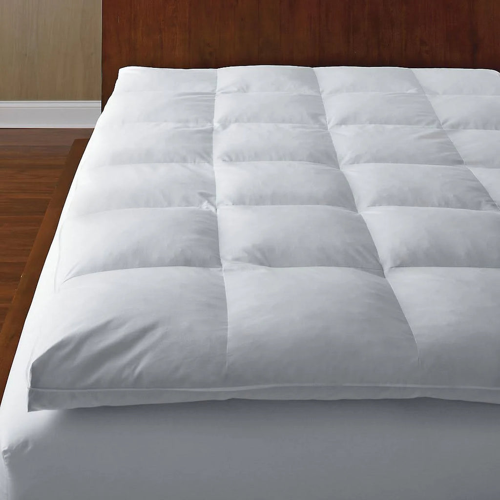 White Queen Down Alternative Cotton Featherbed O31072