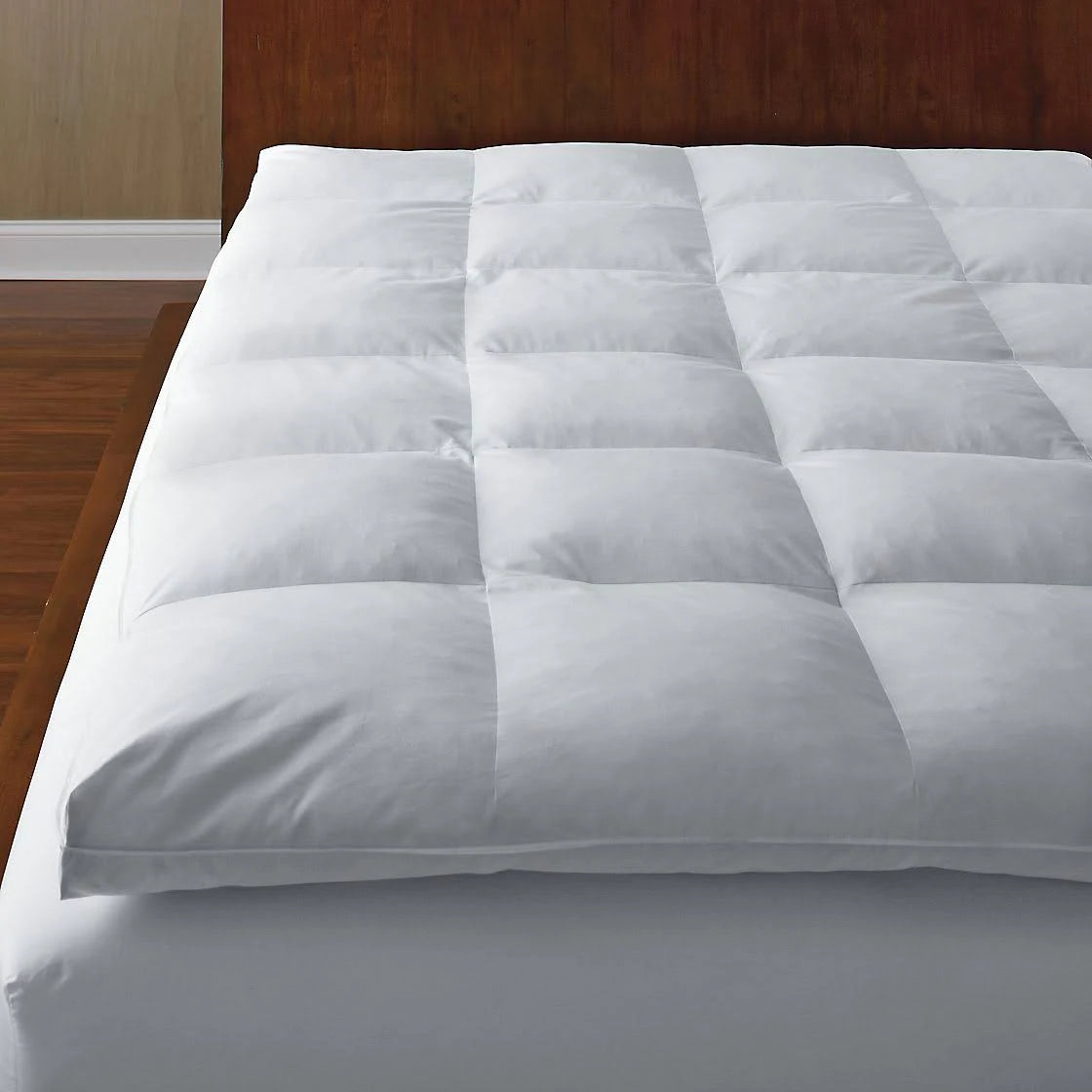 White Queen Down Alternative Cotton Featherbed O31072