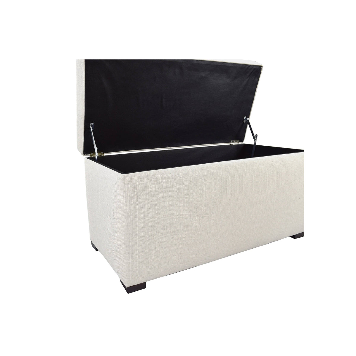 Green 8 Button Tufted Storage Bench Q53943