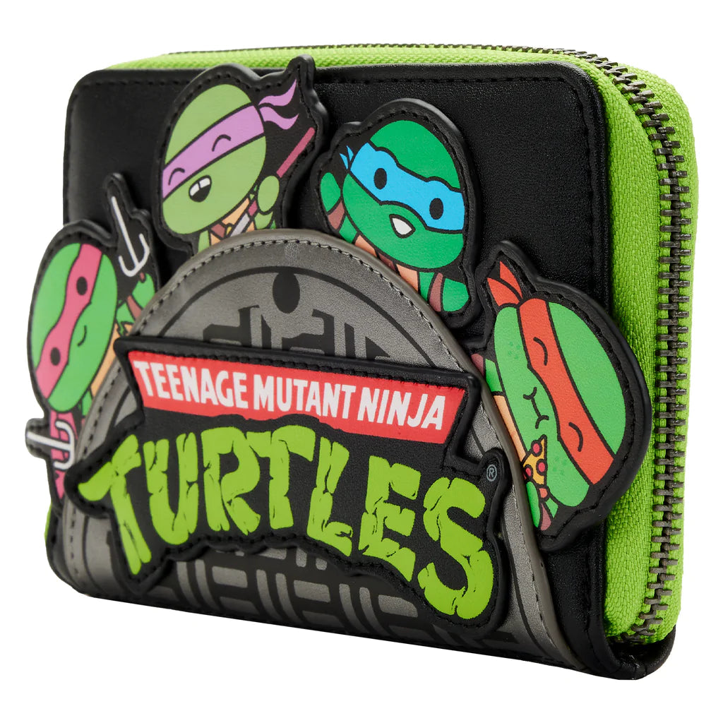 Teenage Mutant Ninja Turtles Sewer Cap Zip Around Wallet S272109