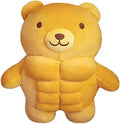 Cartoon Muscle Bear Plush Teddy Bear Large Doll, 27.5 inch T473