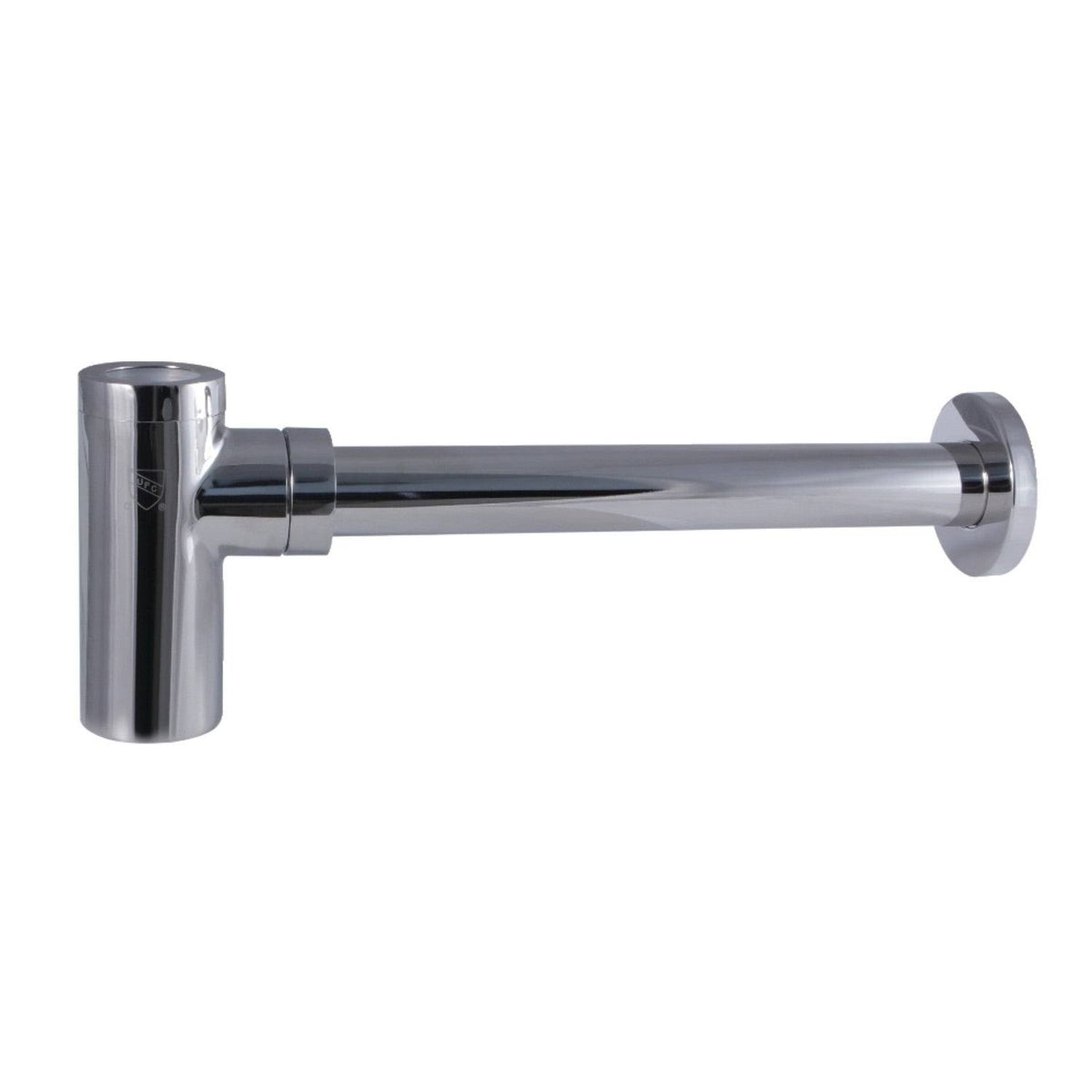 Polished Nickel Round Bottle Trap U336