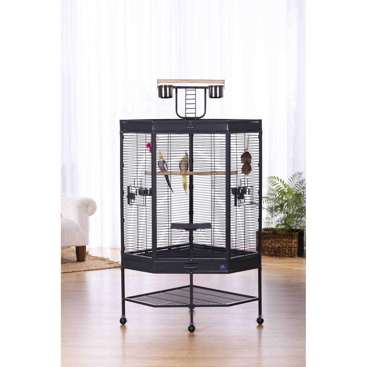 Corner Cage with Playtop X52418