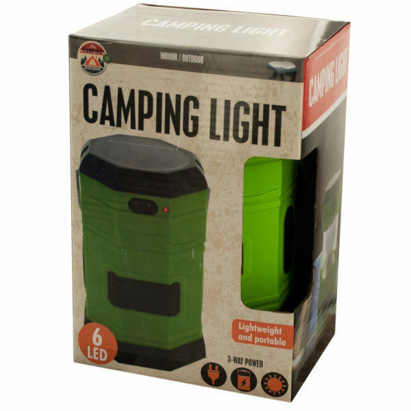 Green and Black 3-Way Power LED Camping Lanterns T50072