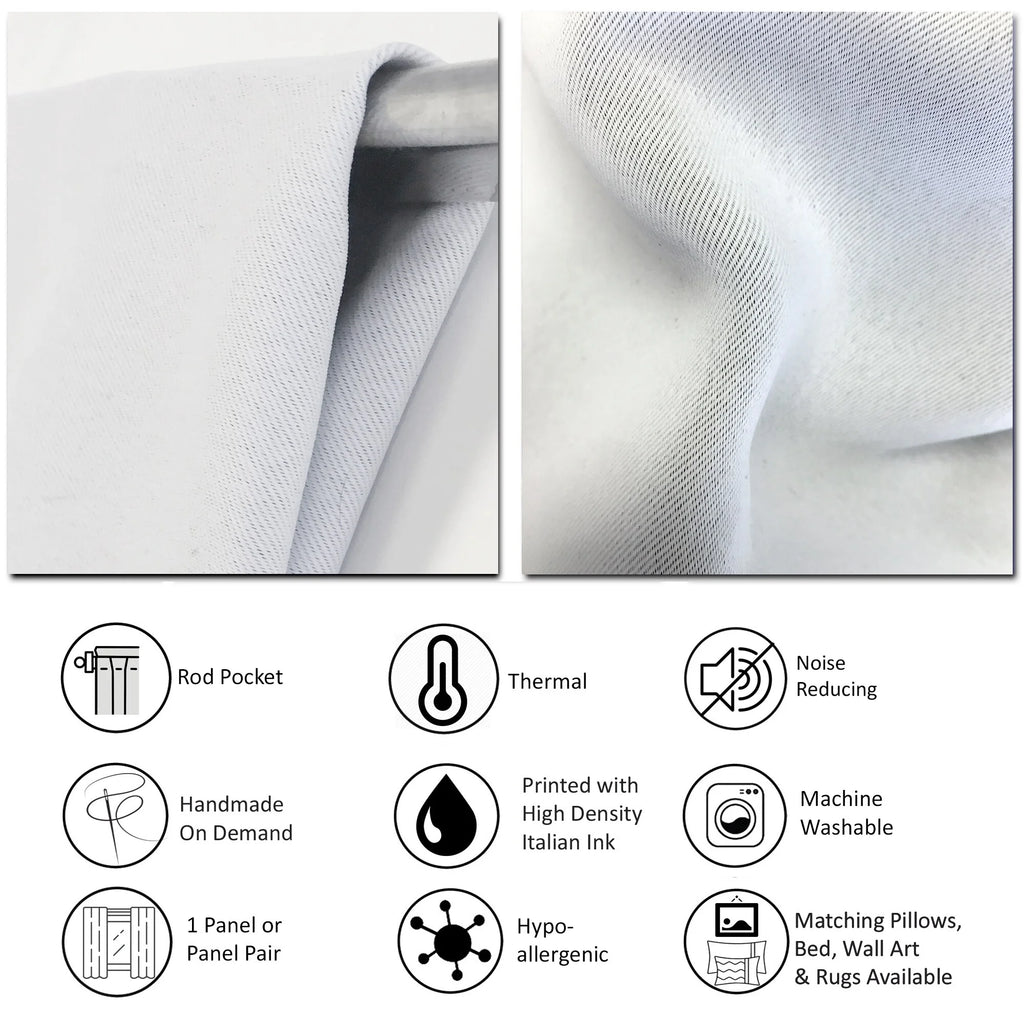 Blackout Curtain Single Panel 52 in. wide x 120 in. high N534483