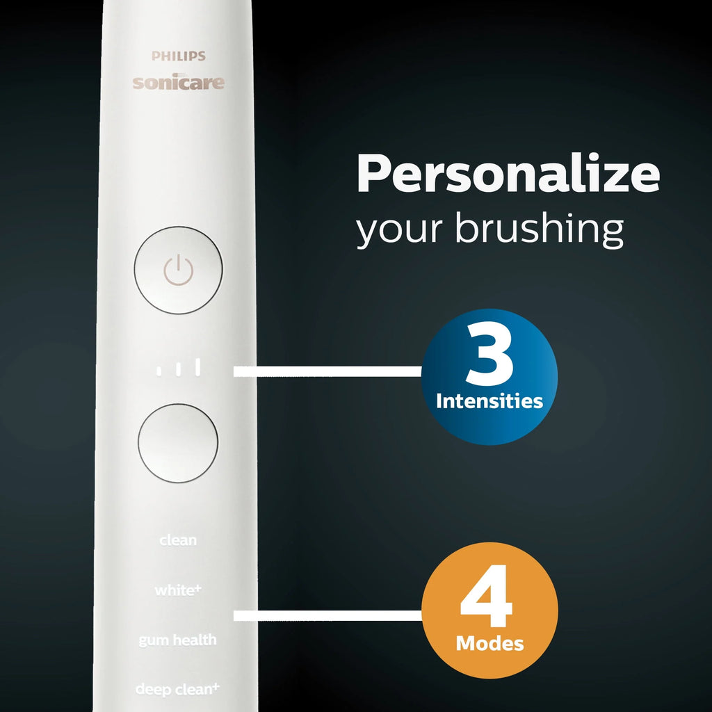 White Rechargeable Electric Toothbrush Y80632