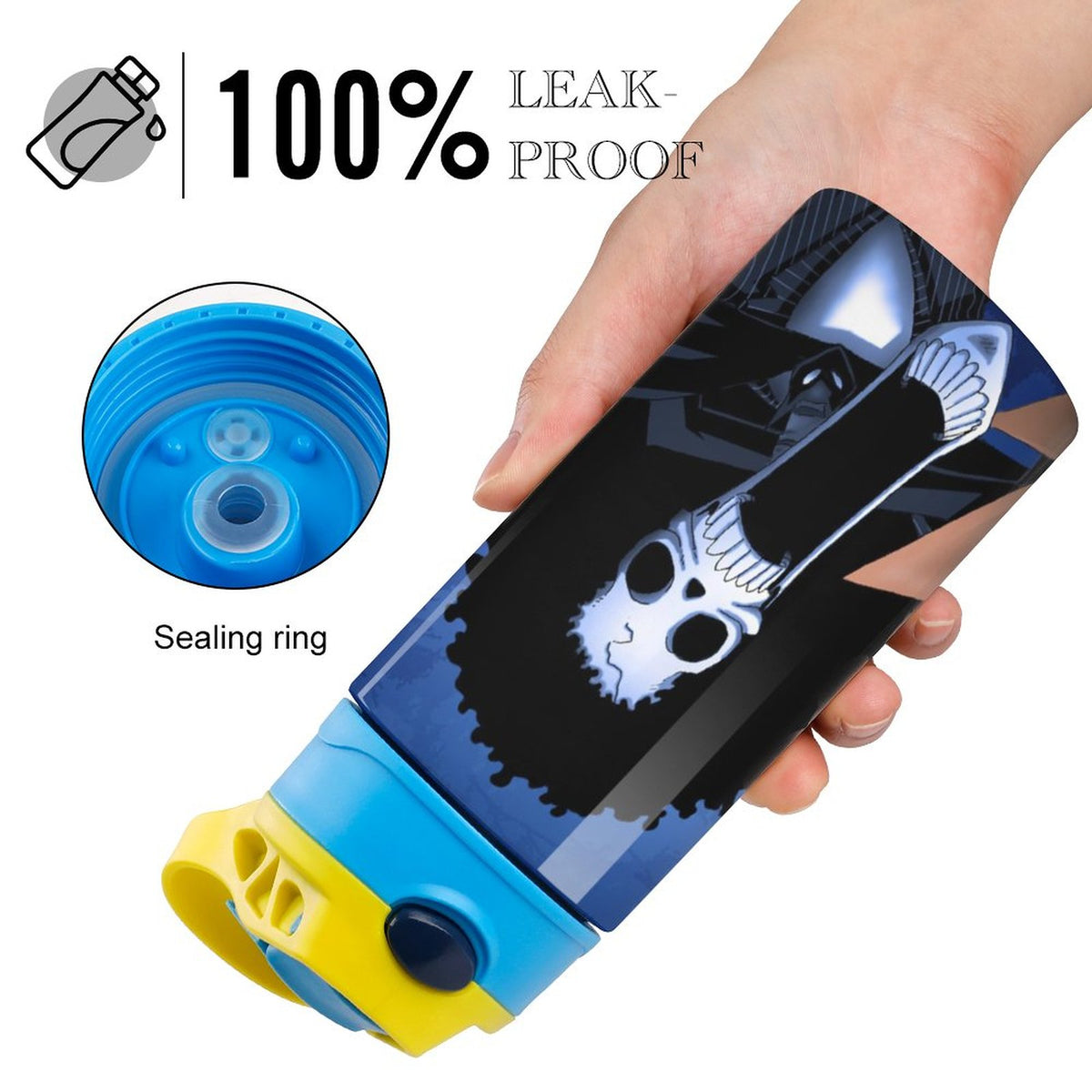 Insulated Stainless Steel Water Bottle with Straw Y826