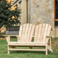 Wood Adirondack Chair for 2 Persons S846