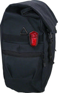 Waterproof Canvas Pannier - Black Y4619
