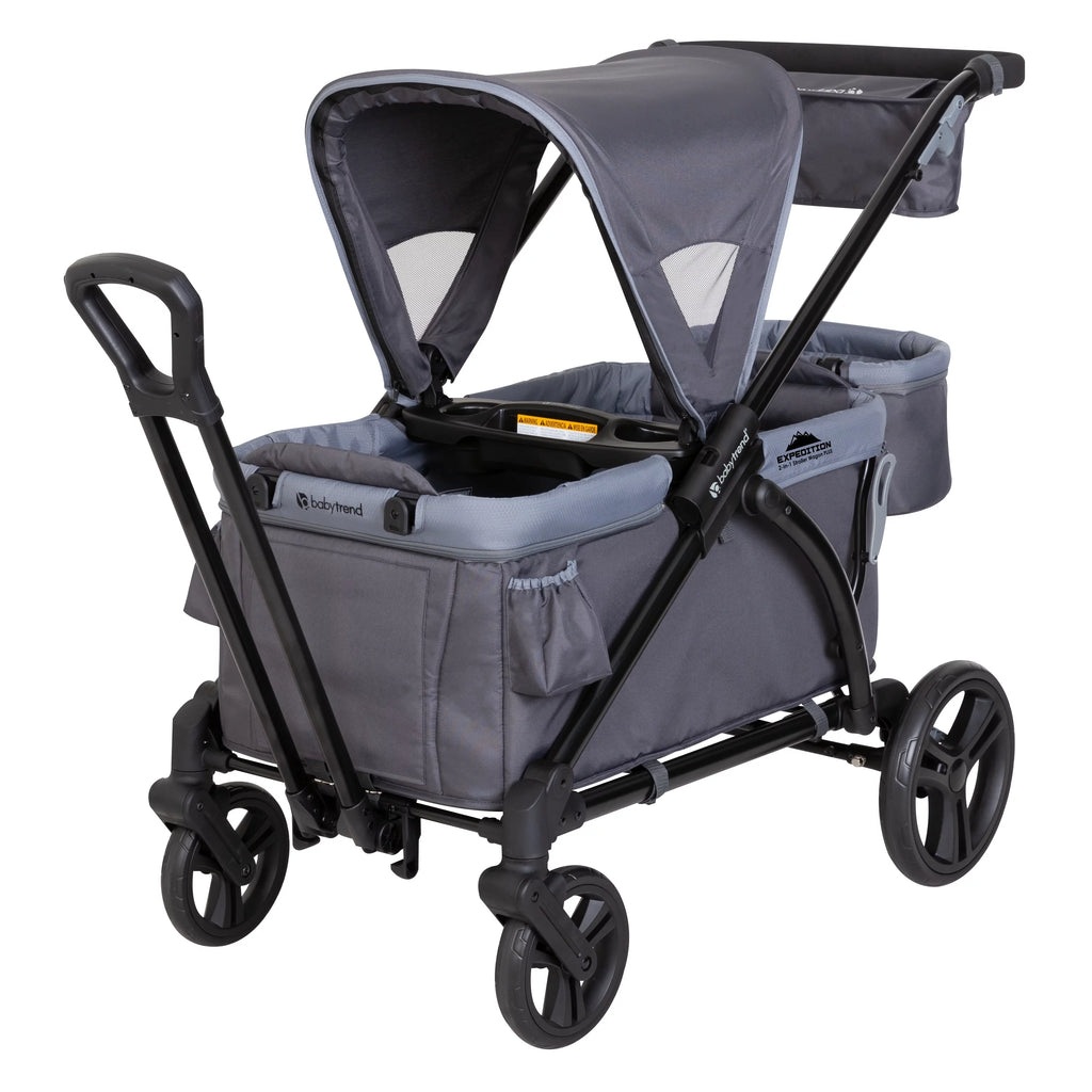 Black 2-in-1 Stroller Wagon X923598