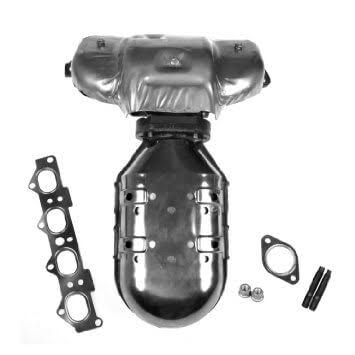 Catalytic Converter with Integrated Exhaust Manifold O980
