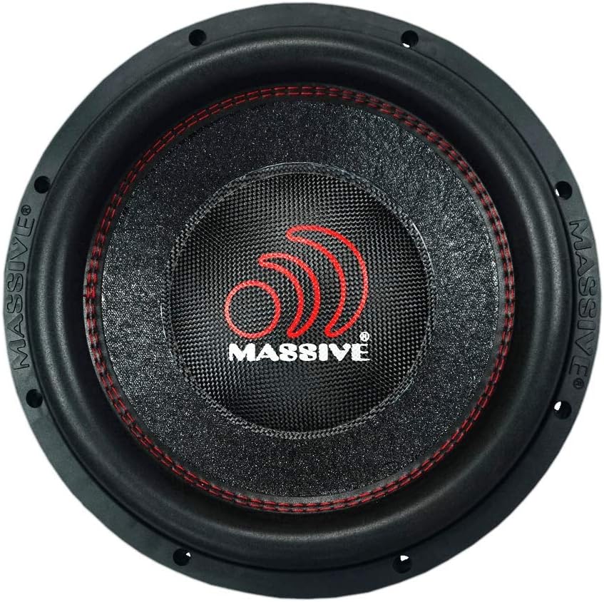 8 Inch Car Audio Subwoofer, 500 Watt RMS, Dual 4 Ohm W792
