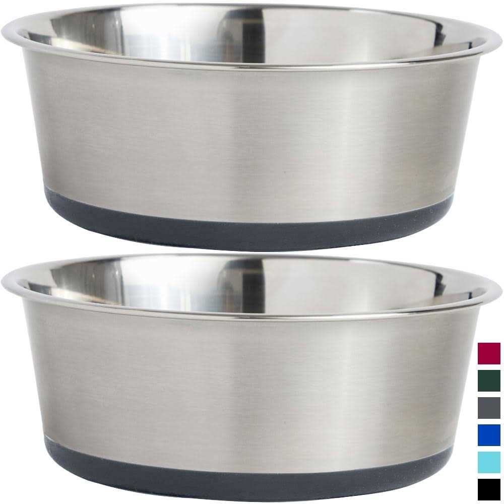 Stainless Steel Dog Bowl Set of 2 M2554