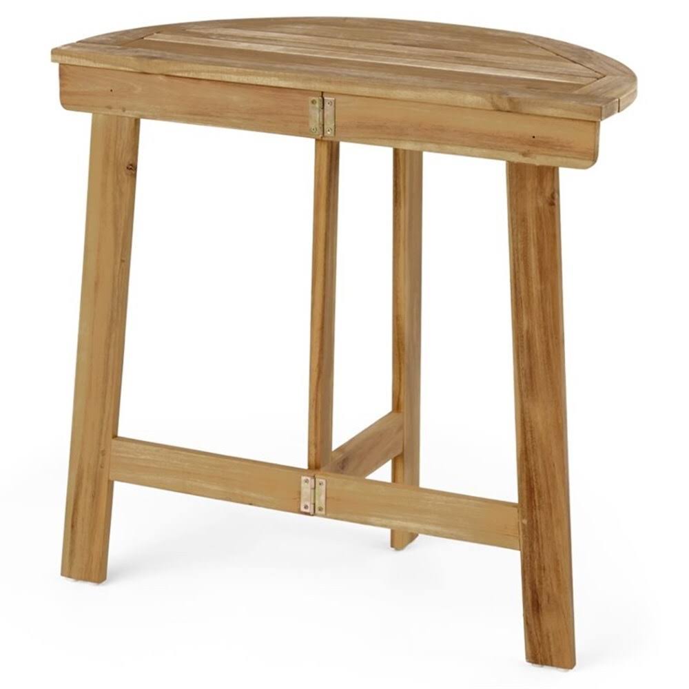 Acacia Wood Folding Bistro Table S6970