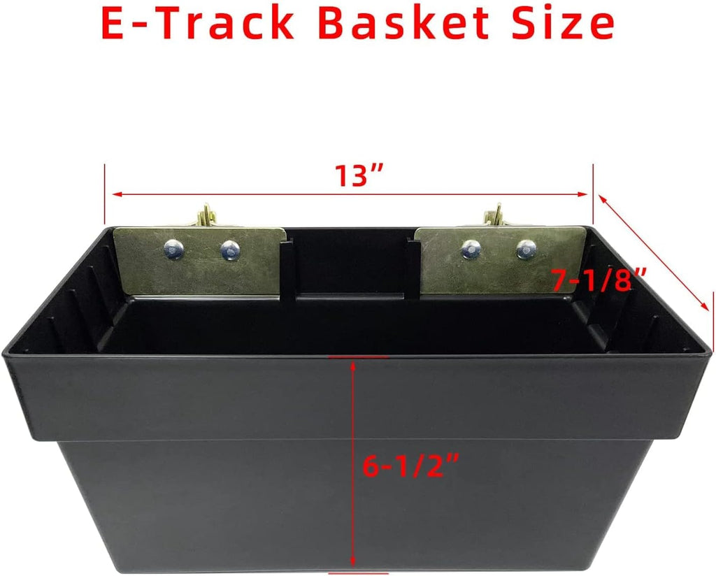 2 Pack Heavy Duty E-Track Storage Bin X561