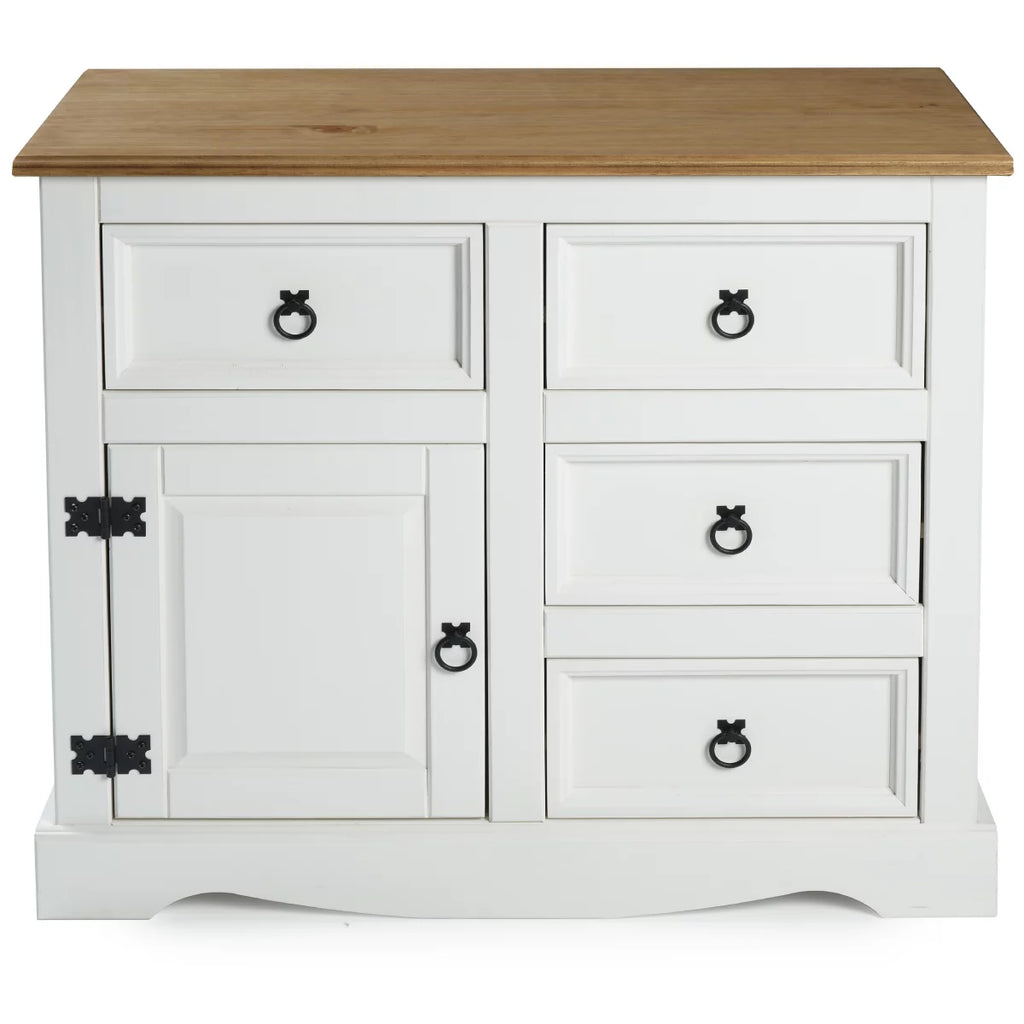 Wood Buffet Sideboard 1 Door 4 Drawers R920852