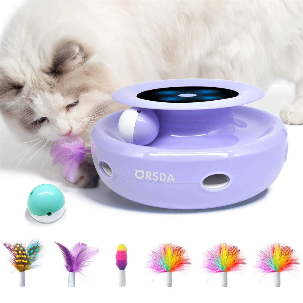 2-in-1 Interactive Cat Toy Balls W587716