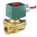 Brass Solenoid Valve, Normally Closed, 1/2x22 Pipe Size B822482