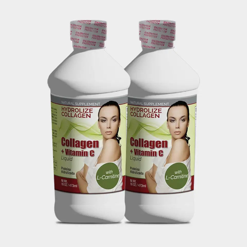 Hydrolyzed Liquid Collagen 16oz with Vitamin C K877
