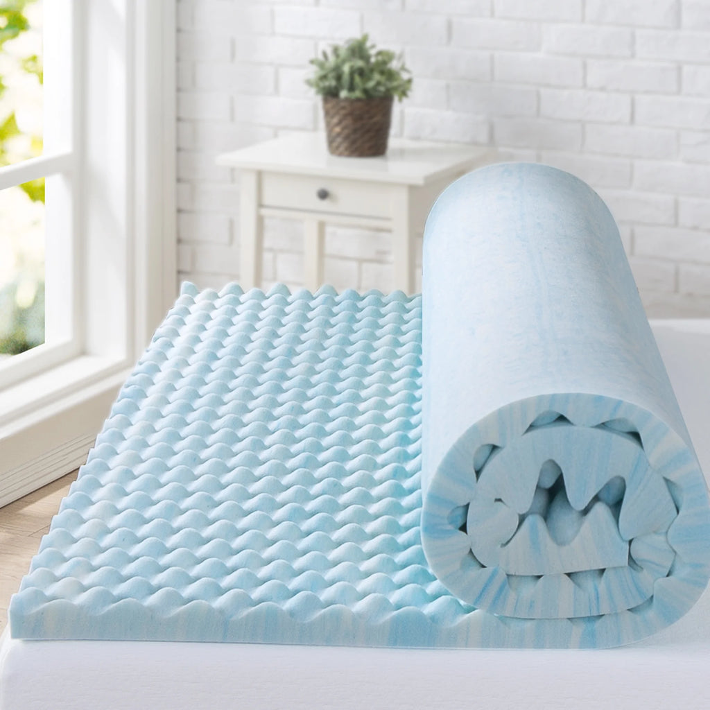 Queen Gel Memory Foam Mattress Topper C222790