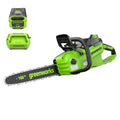 60V Brushless Chainsaw with 2.5 Ah Battery & Charger P2645