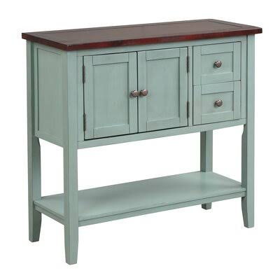 Modern Console Table with 2 Drawers, 1 Cabinet and 1 Shelf Z392962