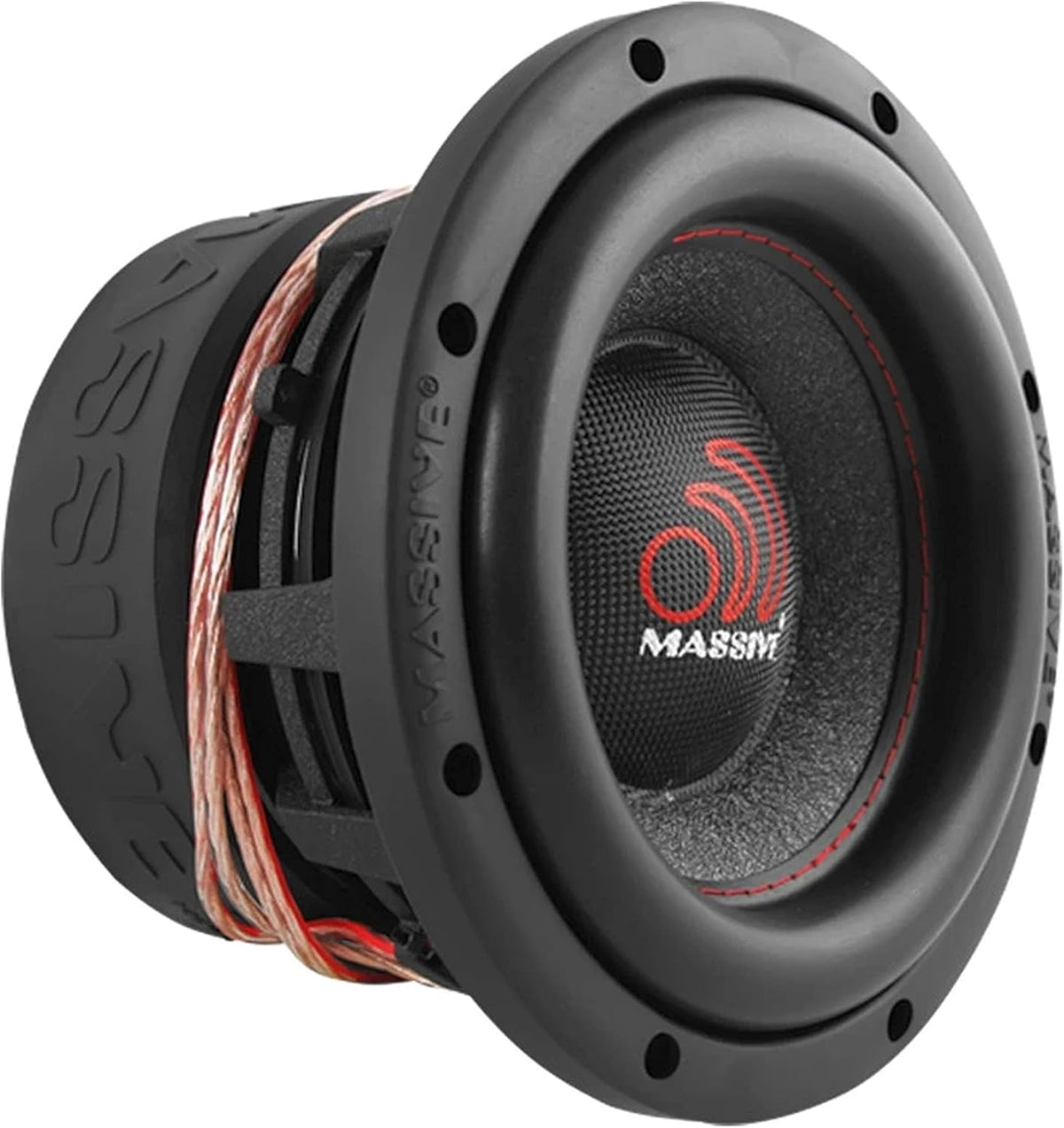 8 Inch Car Audio Subwoofer, 500 Watt RMS, Dual 4 Ohm W792