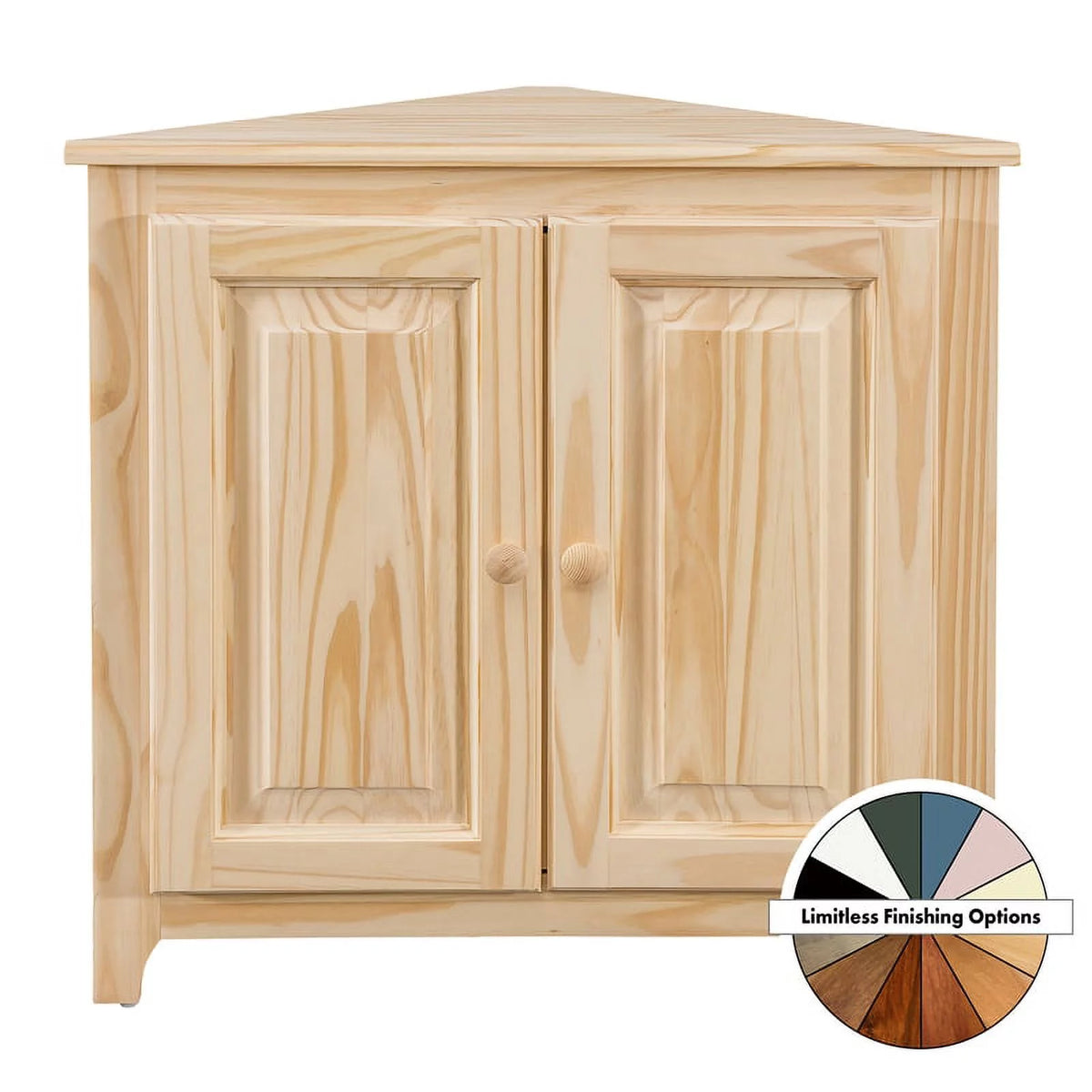 Wood Corner Cabinet J217