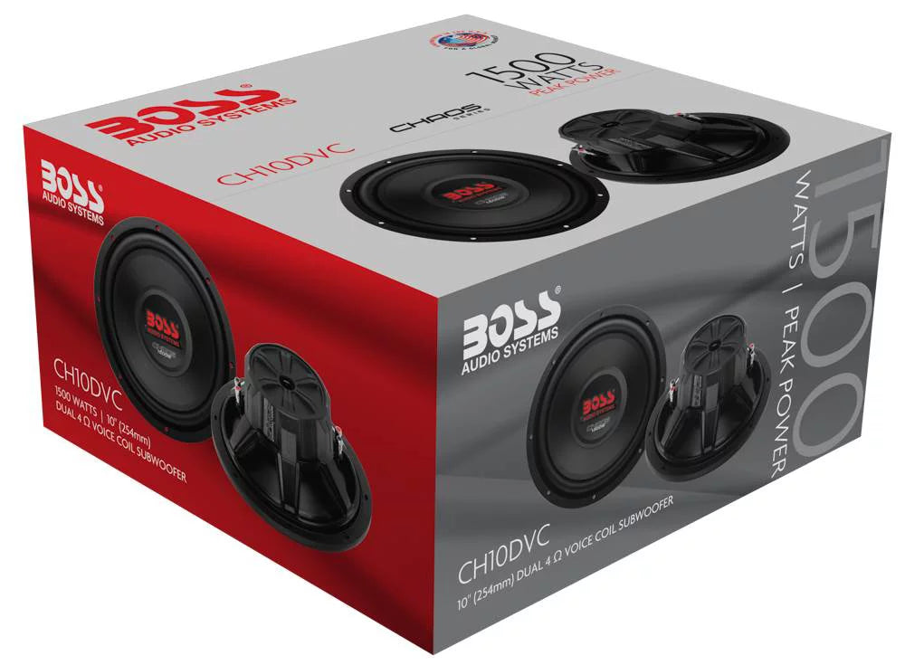 10" 1500W Car Subwoofer 4 Ohm (4 Pack) Z7124