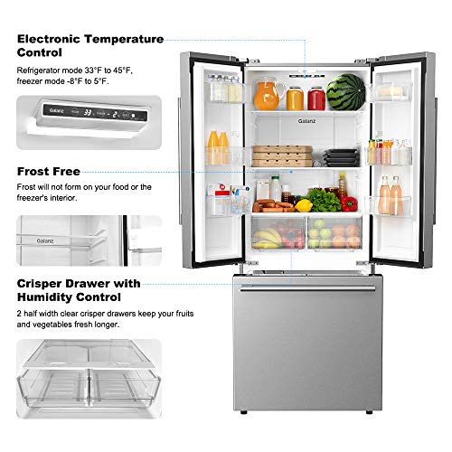 French Door Refrigerator with Bottom Freezer Z821037