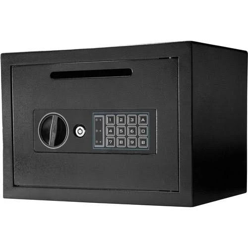 Black Compact Keypad Depository Safe S5403