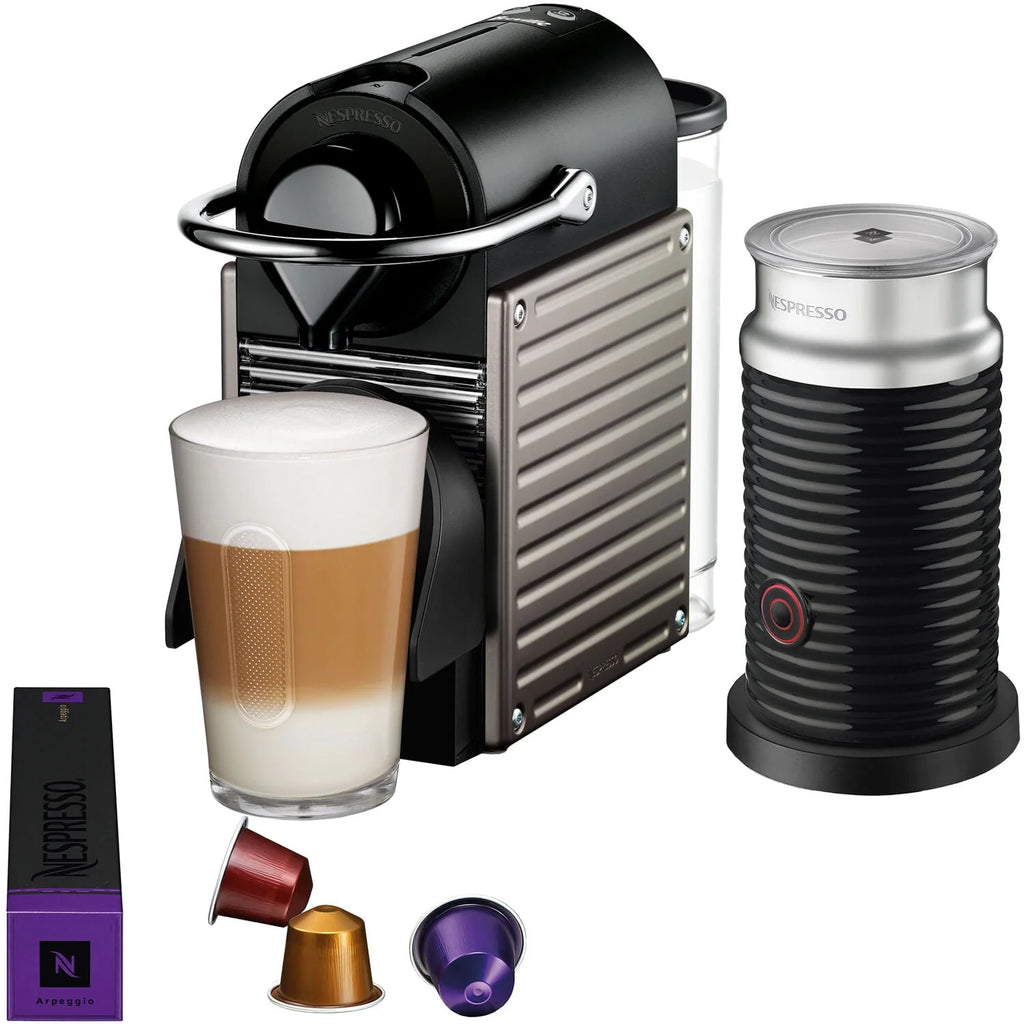 Single-Serve Espresso Machine and Milk Frother E599