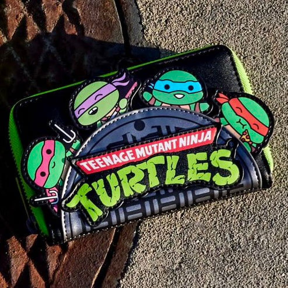 Teenage Mutant Ninja Turtles Sewer Cap Zip Around Wallet S272109