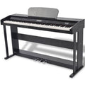 88-Key Digital Piano with Pedals Black W44231