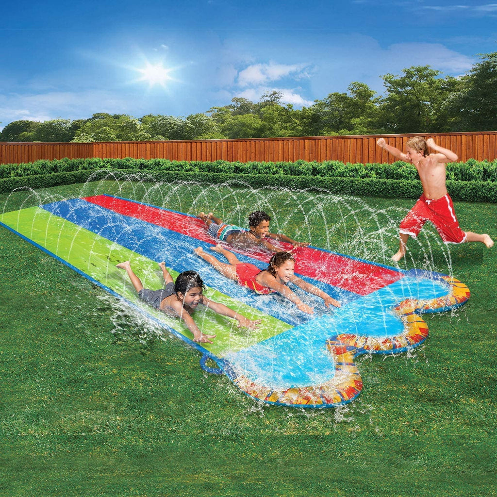 16 Ft Water Slide with 3 Bodyboards M805