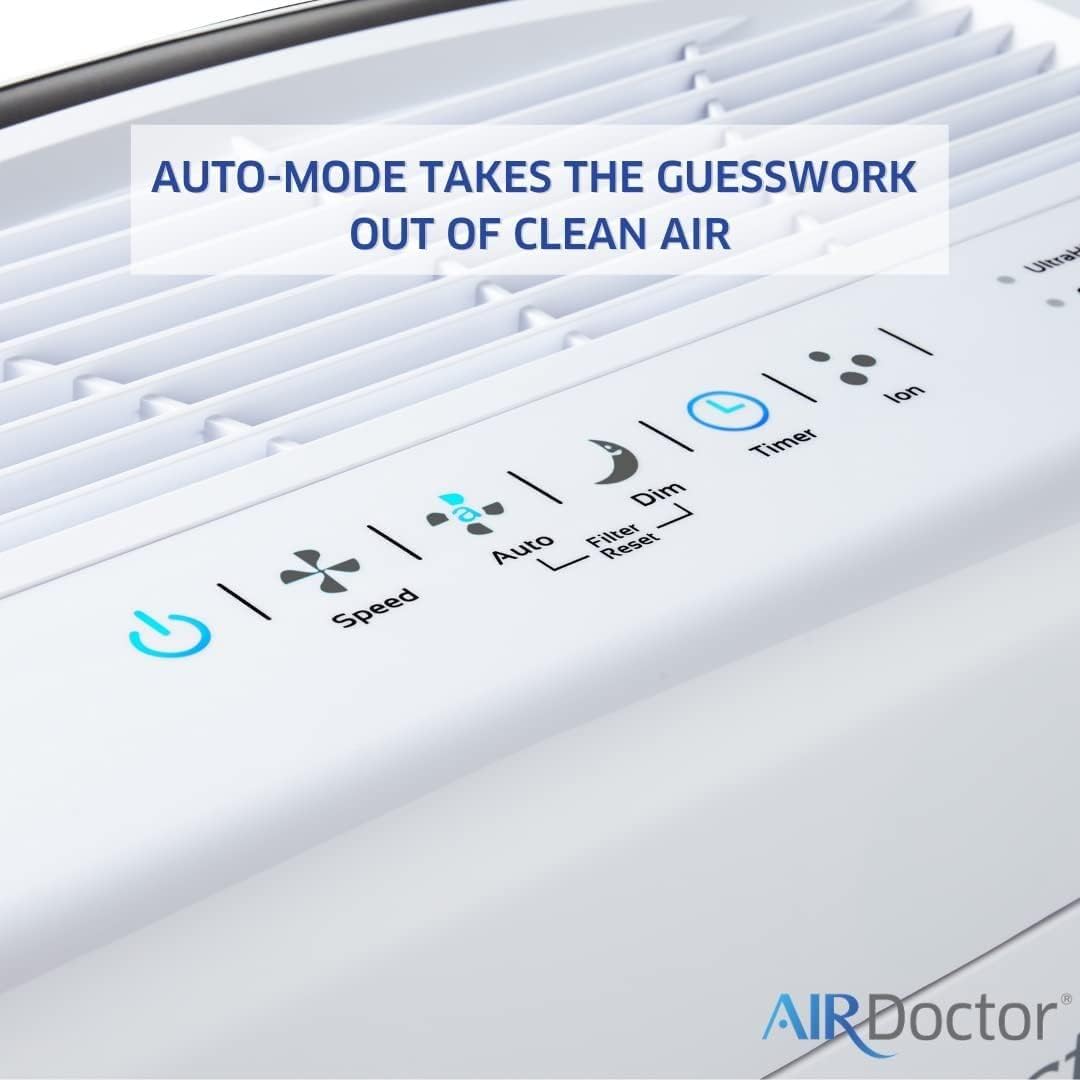 4-in-1 Air Purifier with UltraHEPA, Carbon & VOC Filters, Pack of 2 X9340