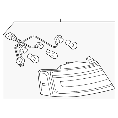 Audi Tail Lamp Assembly Y652