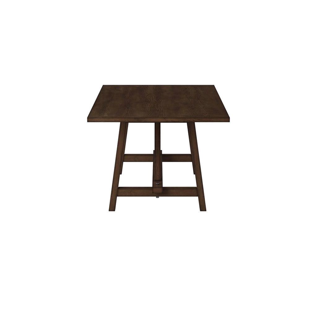Wood Trestle Dining Table B53127