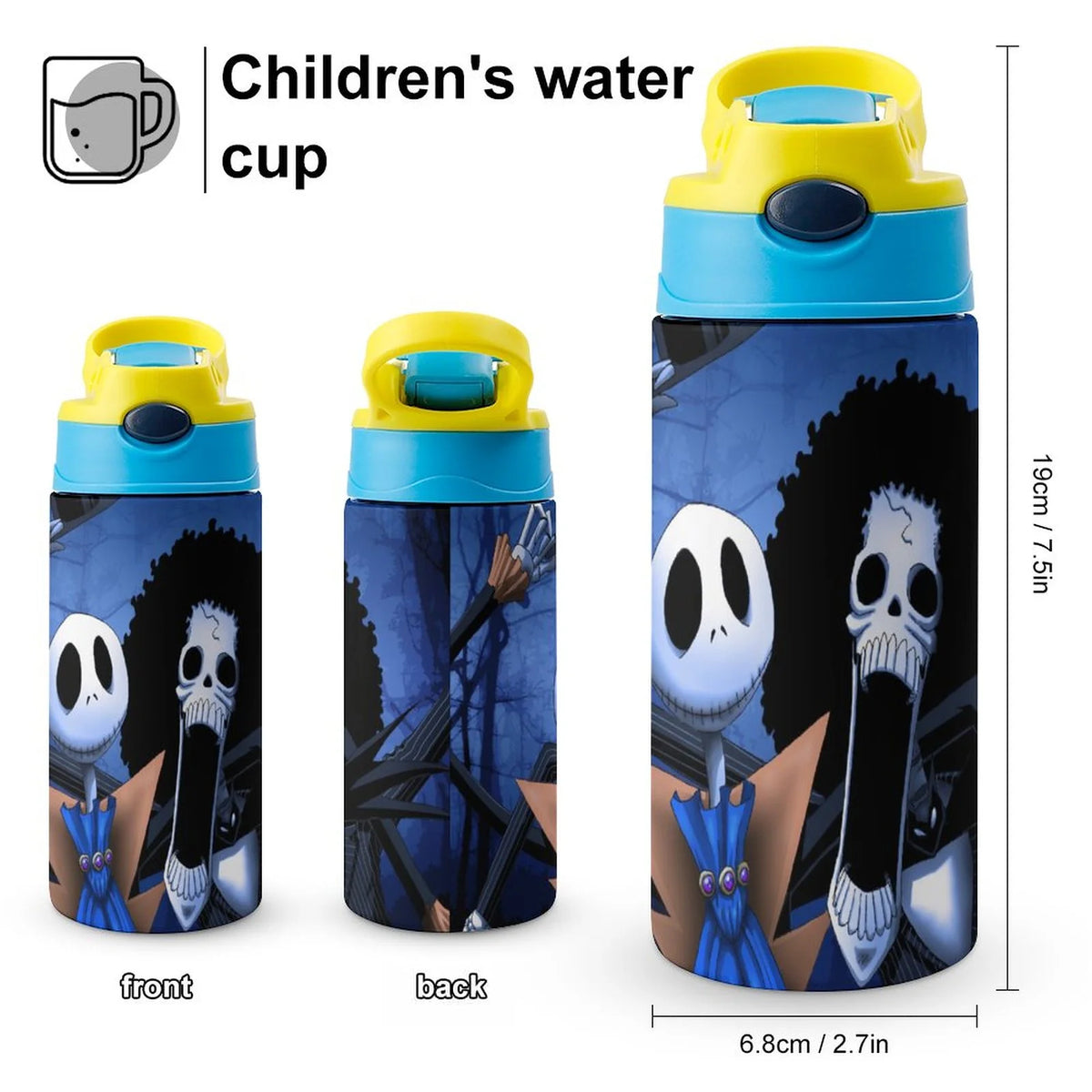 Insulated Stainless Steel Water Bottle with Straw Y826