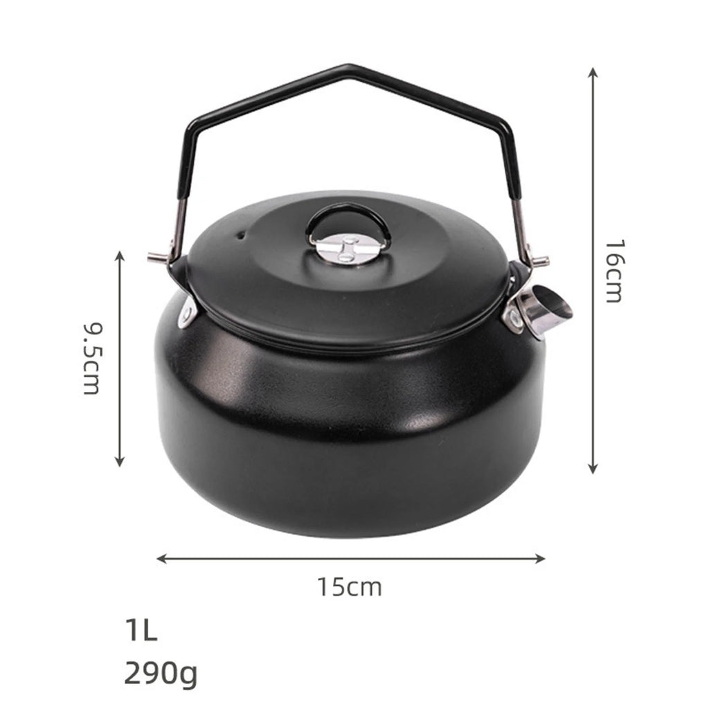 Camping Water Kettle Black D76456