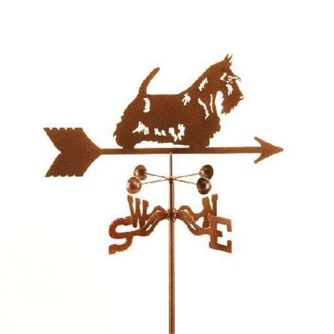Scootie Dog Weathervane with Deck Mount F761