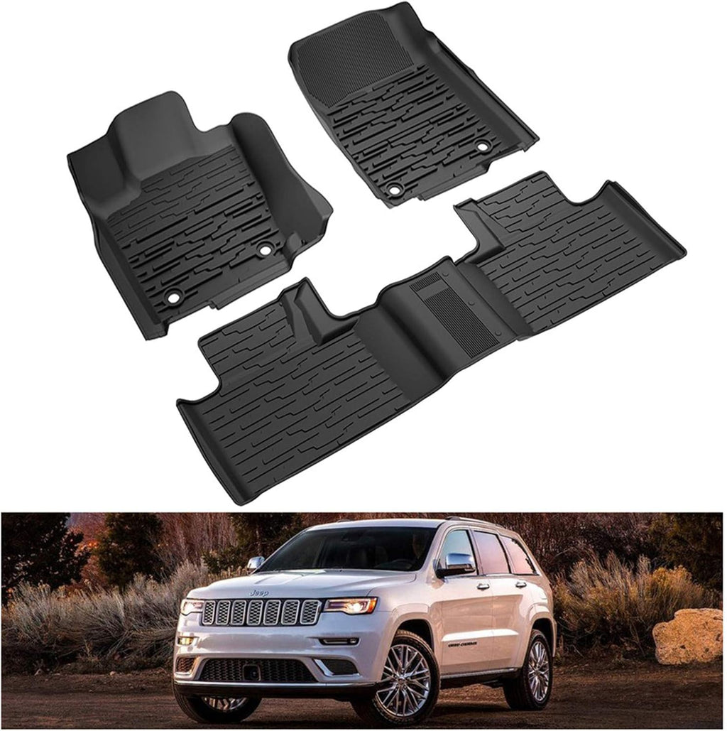 Black Rear Cargo Mat Liner Trunk Mats, 1 Pcs V889