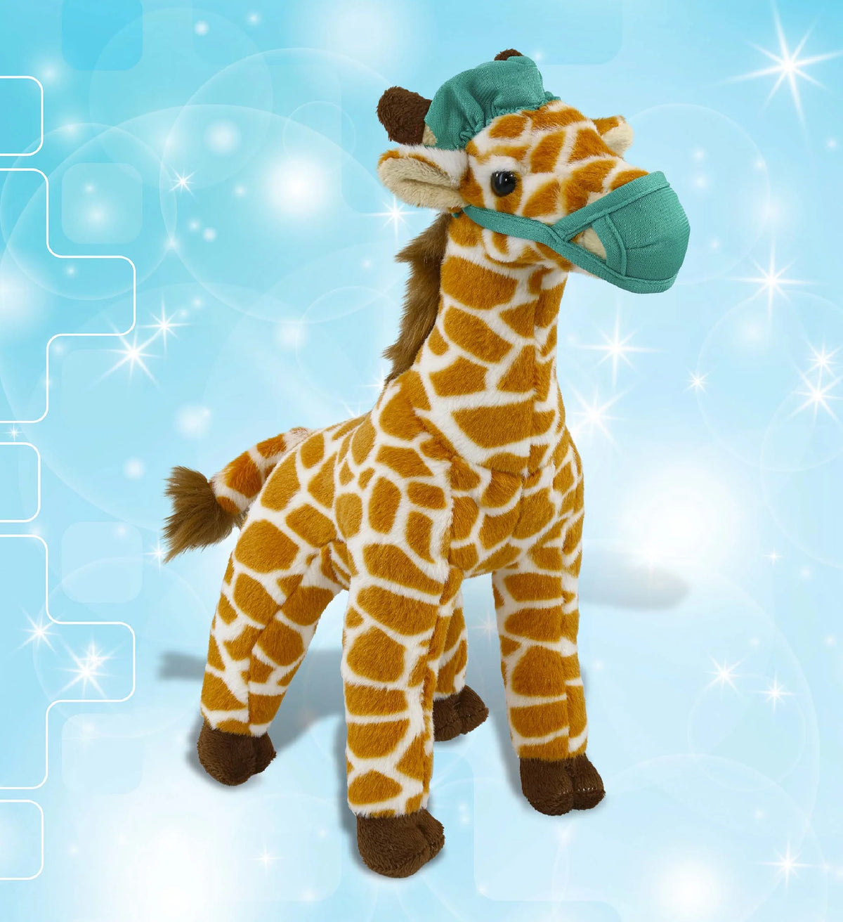 12.5 Inch Giraffe Doctor Plush Toy Q277