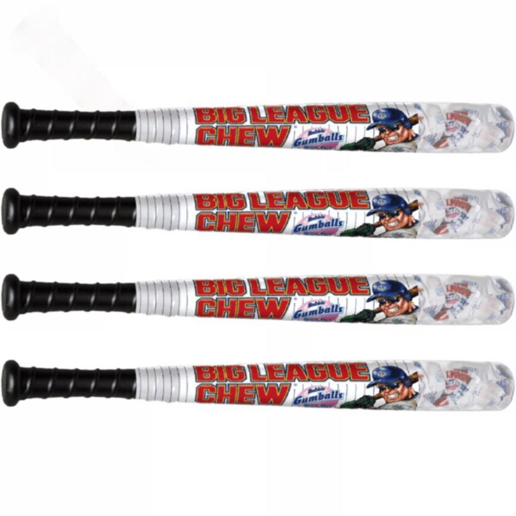 Bubble Gum Balls in Plastic Bat, 2.9 Oz, Pack of 4 K401