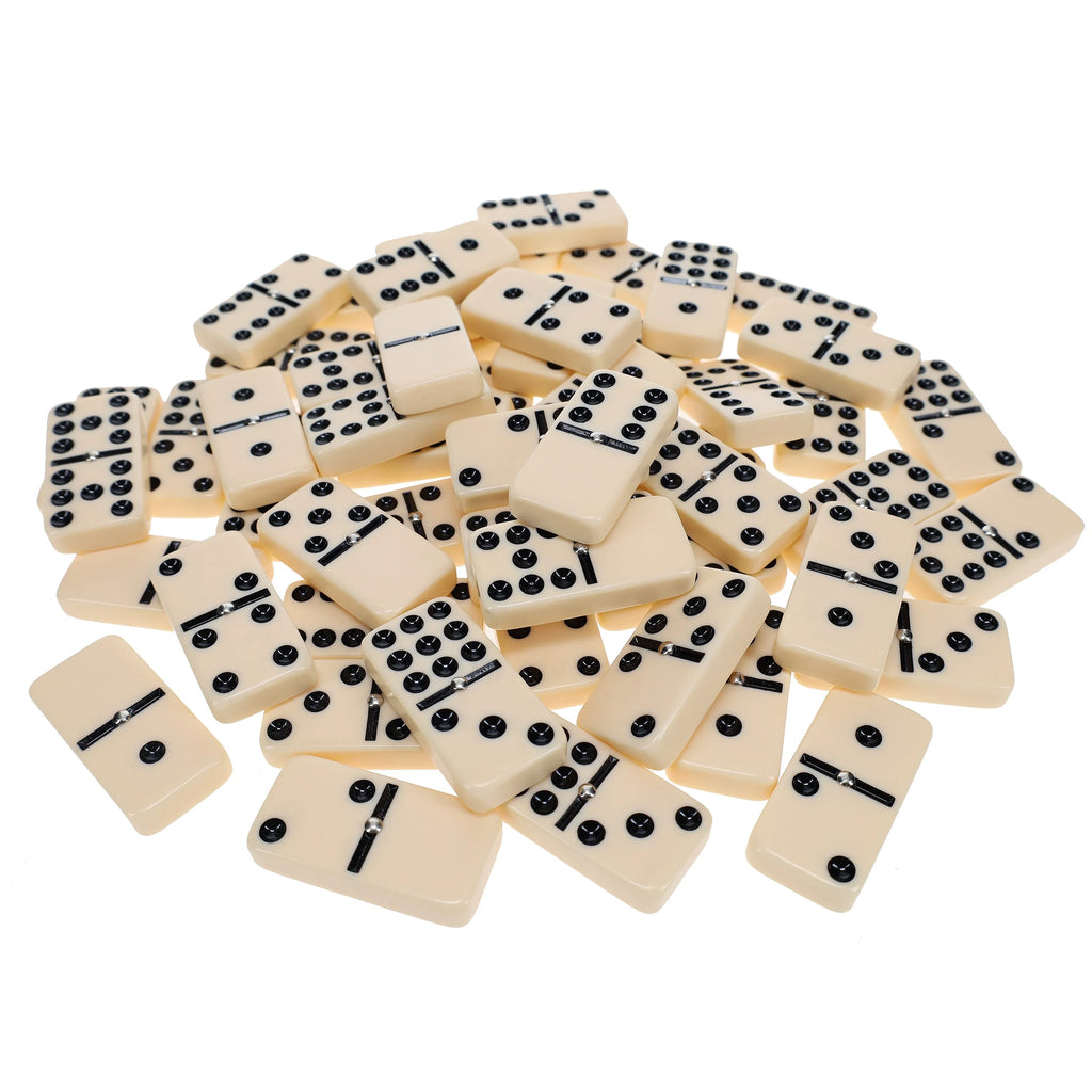 Double Nine Dominoes Ivory Tiles T327