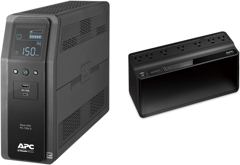 1500VA Sine Wave UPS Battery Backup with AVR Y205613