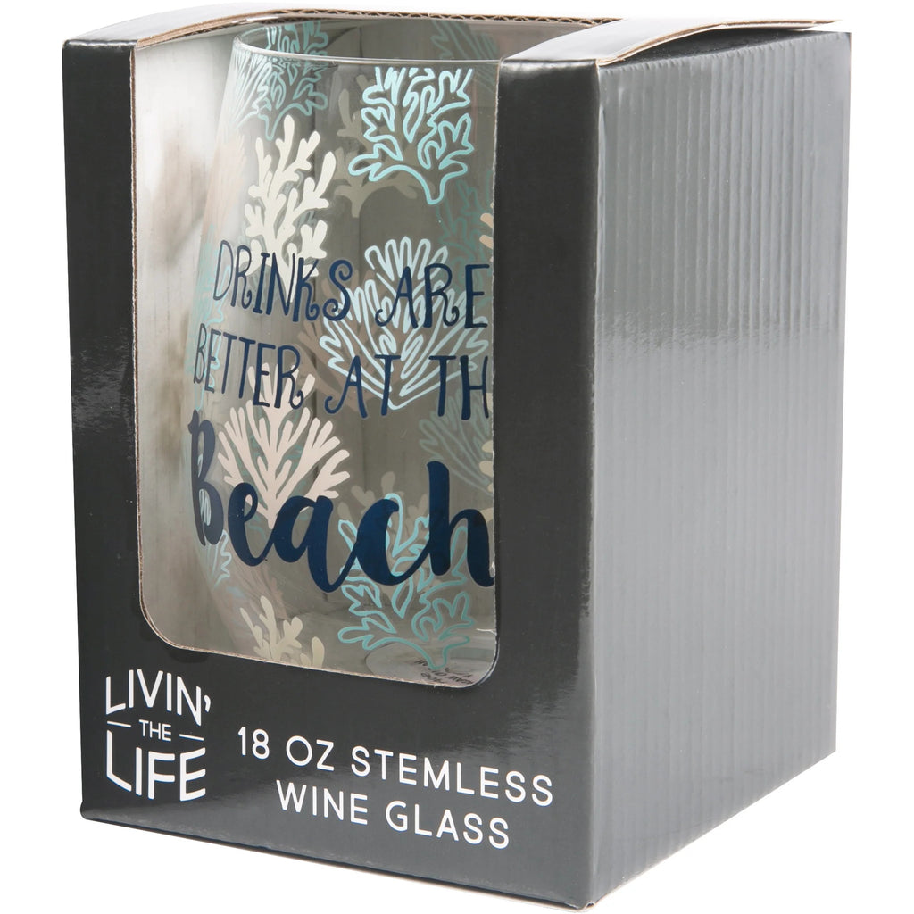 18 oz Stemless Wine Glass Q99175